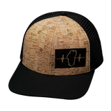 Tahoe - 6 Panel - Cork - Black (Unisex)