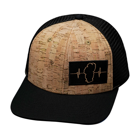 Tahoe - 6 Panel - Cork - Black (Unisex)