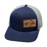 Tahoe - 6 Panel - Heather Navy / Gray (Unisex)