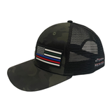 **YOUTH** Team Heroes - 6 Panel - Green Camo / Black (Unisex)