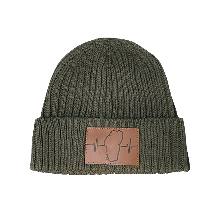Tahoe - Beanie - Ribbed Cuff - Olive (Unisex)